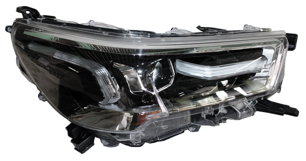 UNIT, HEADLAMP W/GASKET, RH